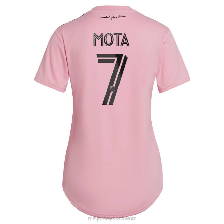MLS Jerseys Frauen Inter Miami CF Jean Mota adidas Pink 2022 The Heart Beat Kit Replika-Spielertrikot HT0J1508 Jersey